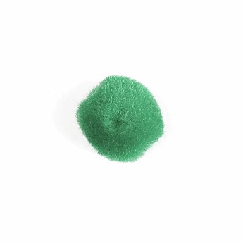 Pom Poms 1.3cm (1/2in) Green - Click to Enlarge
