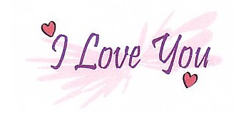 I Love You (Text) 25261 - Click to Enlarge