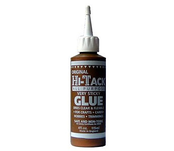 Original Hi-Tack All Purpose Very Sticky Glue - Click to Enlarge