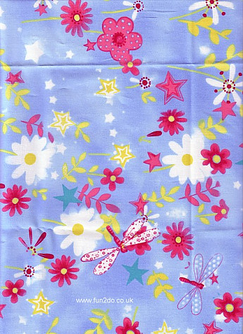 Fairy Castle Fabric. - Click to Enlarge