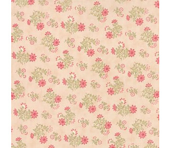 Floral pattern on pink - Click to Enlarge