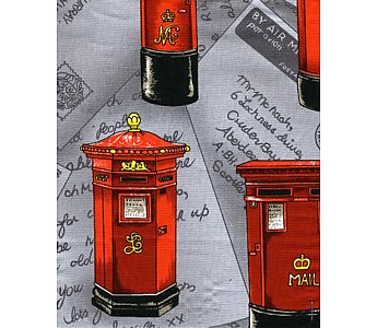 Red Mail Boxes. - Click to Enlarge