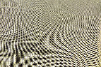 Gold Mesh Fabric. - Click to Enlarge
