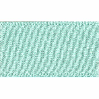 Double Faced Satin 3mm - Aqua - Click to Enlarge