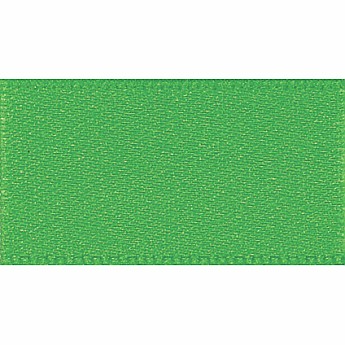 Double Faced Satin 3mm - Emerald - Click to Enlarge