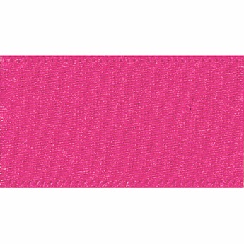 Double Faced Satin 3mm - Shocking Pink - Click to Enlarge