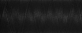 Natural Cotton Thread: 100m: 5201 (Black) - Click to Enlarge