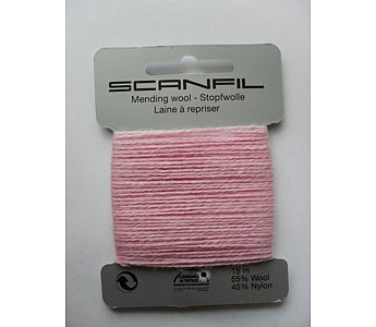 Mending Wool - Light Pink - Click to Enlarge