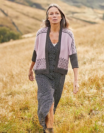 KIMONO CARDIGAN IN SIRDAR COUNTRY CLASSIC 4 PLY - Click to Enlarge