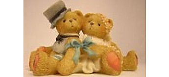 Cherish Teddy Bride & Groom - Click to Enlarge