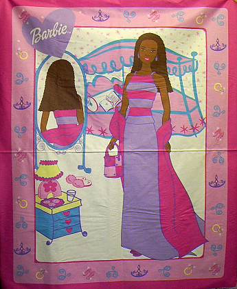 Barbie Cot Panel - Click to Enlarge
