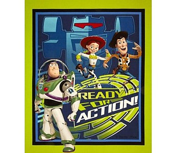 Toy Story Ready for Action Wallhanging - Click to Enlarge