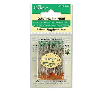 Clover Quiltine Pins - Fine - Click to Enlarge