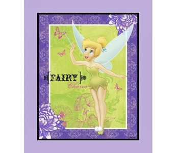Tink Fairy Charm Wallhanging - Click to Enlarge
