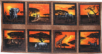Serengeti Sunset. - Click to Enlarge