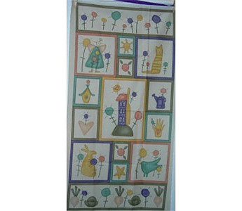 Posies Wall Hanging - Click to Enlarge