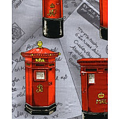 Red Mail Boxes.