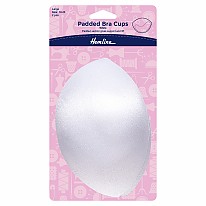 Padded Bra Cups Large White