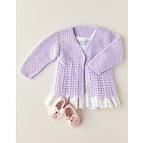 CROCHET CARDIGAN IN SNUGGLY SOOTHING