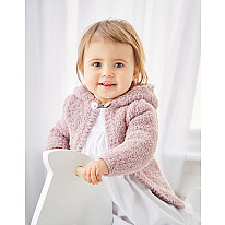 BABY GIRL'S JACKETS IN SNUGGLY BUNNY PATTERN