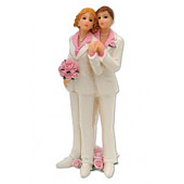 Same Sex Female Couple Wedding Cake Topper